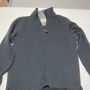 🏷️ Wrangler Zip-Up Quarterzip – Black – Small – Men’s/Boys – New!